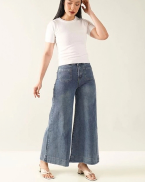 RYLENE EMILY Wide Leg Culotte | Celana Jeans