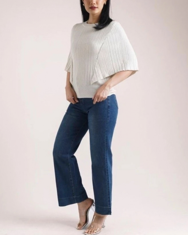 2 RYLENE HALSEY Straight Long Jeans Denim | Celana Jeans Casual Wanita High Waist