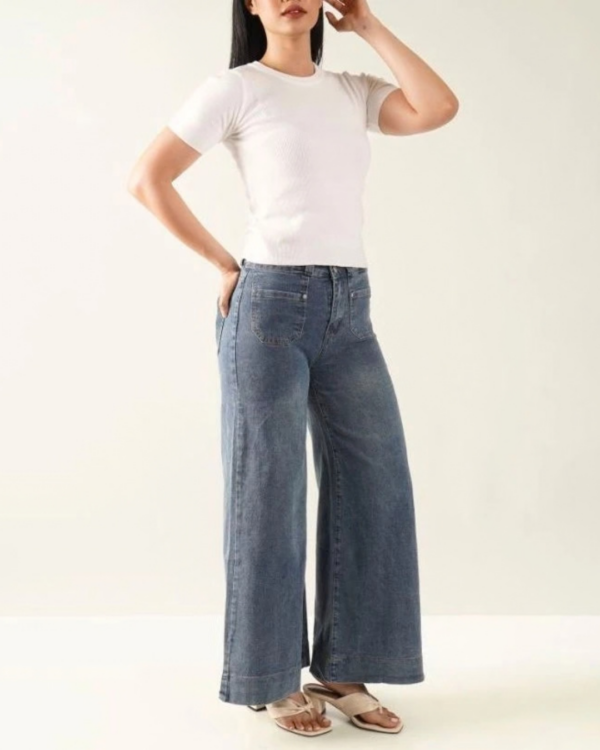 3 RYLENE EMILY Wide Leg Culotte | Celana Jeans
