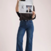 4 RYLENE HALSEY Straight Long Jeans Denim | Celana Jeans Casual Wanita High Waist