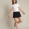 4 RYLENE ELENA Skirt Semiwool Polos – Rok Mini Wanita Basic A-Line Casual