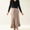 4 RYLENE RAYE Satin Silk Long Skirt | Rok Panjang Satin Silk Elegan Wanita